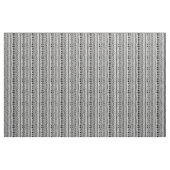 Black White Tribal stripe print fabric Stof (Yard (91,4 cm))