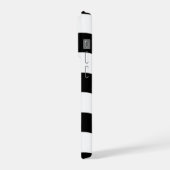 Black & White Wavy Stripe Case (Côté gauche)