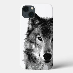Black White Wolf Eye Tough Xtreme iPhone 6 Hoesje