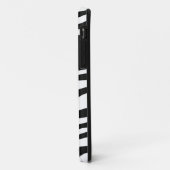 Black & White Zebra Imprimer iPhone 5 Coque (Dos/Gauche)