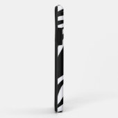 Black & White Zebra Imprimer iPhone 5 Coque (Dos/Droite)