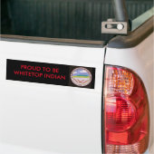 Black Whitetop Bumpersticker (Op Truck)