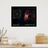 Black Widow Nebula - Spitzer Space Telescope Poster (Keuken)
