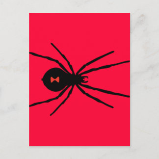 Black Widow Spider Briefkaart