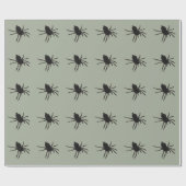 Black Widow Spider Cadeaupapier (Vlak)