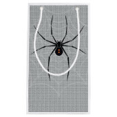 Black Widow Spider Gift Bag Klein Cadeauzakje (Voorkant)