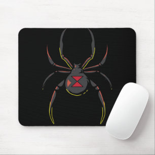 Black Widow Spider Gift Spider Lovers Muismat