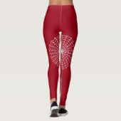 Black Widow Spider Leggings (Achterkant)