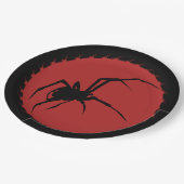 Black Widow Spider Papieren Bordje (Gekanteld)