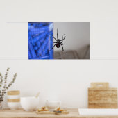 Black Widow Spider Poster (Keuken)