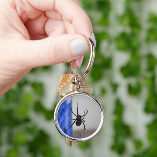 Black Widow Spider Sleutelhanger (Hand)