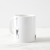 Black Widow Spiers Koffiemok (Voorkant links)