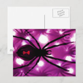 Black Widowed Briefkaart (Voorkant / Achterkant)