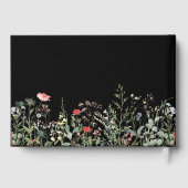 Black Wildflower begrafenis Gastenboek (Achterkant)