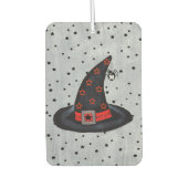 Black Witch Pet Stars Cute Spider Halloween Luchtverfrisser (Voorkant)