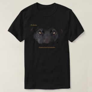 Black Wolf Eyes Mannen T-Shirt
