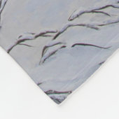 Black Wolf Fleece Deken (Hoek)