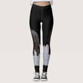 Black Wolf Leggings (Voorkant)