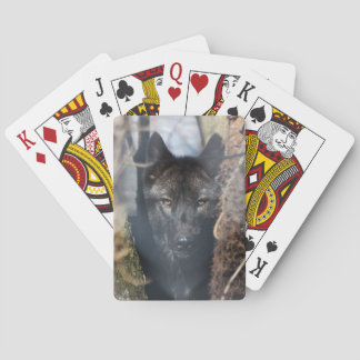 Black Wolf Playing Cards Pokerkaarten