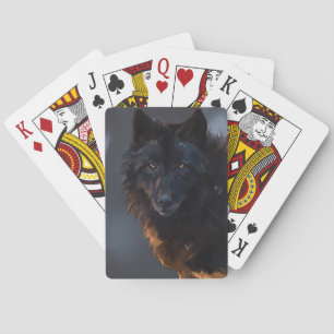 Black Wolf Pokerkaarten