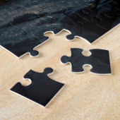 Black Wolf Puzzle Legpuzzel (Zijkant)