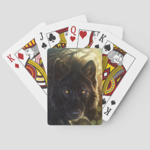 Black Wolf-speelkaarten Speelkaarten