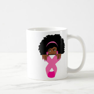 Black Wom African American Breast Cancer Awareness Koffiemok