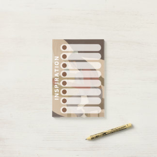 Black Woman Dagelijks Wekelijks Inspiratie Lijst Post-it® Notes