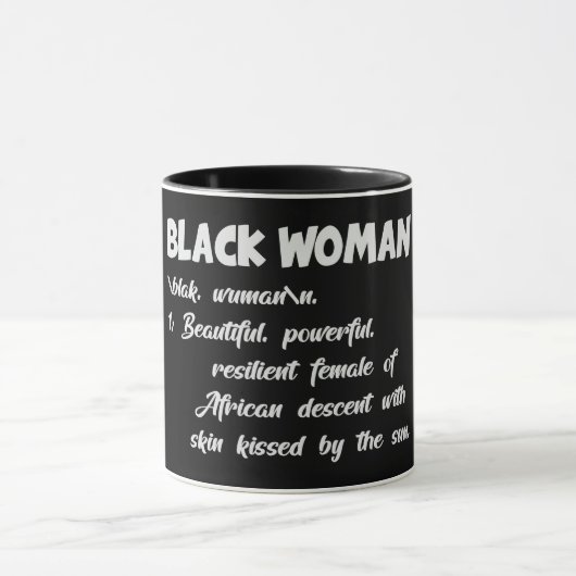 Black Woman Definition Mok (Midden)