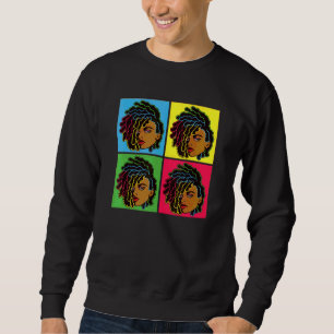 Black Woman Natural African American Trui
