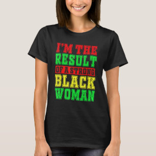Black Woman Pro Black African American Art T-shirt