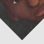 Black Woman Watching Tissuepapier (Detail)