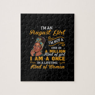 Black Women August Birthday geeft me een Leo Queen Legpuzzel