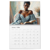 Black Women Reading Books Art Kalender (Jan 2026)