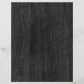 Black Wood Texture Flyer (Achterkant)