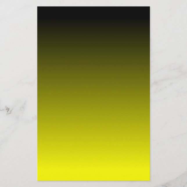 Black Yellow Ombre (Voorkant)