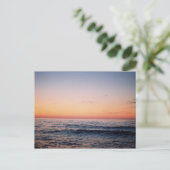 Black Zee Dawn Briefkaart (Staand voorkant)