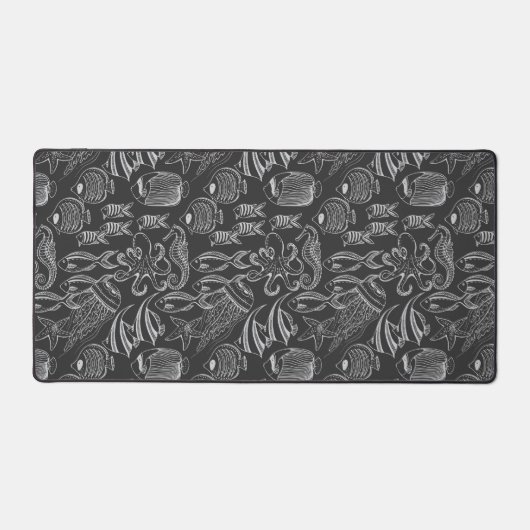 Black Zee Pattern Bureaumat (Voorkant)