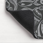 Black Zee Pattern Muismat (Hoek)
