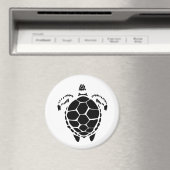 Black Zee Tortoise Shell Magneet (Insitu (Vaatwasser))