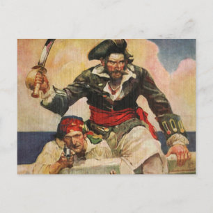Blackbeard de Buccanner Briefkaart