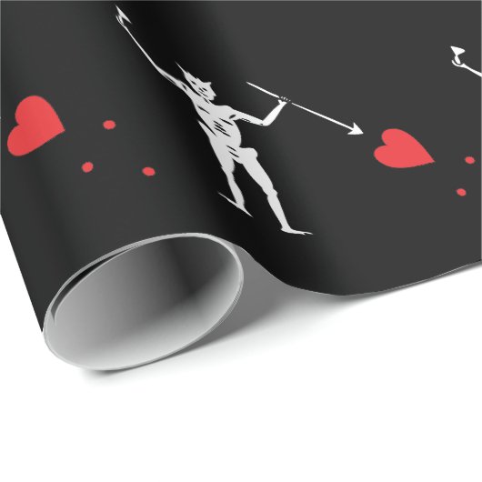 Blackbeard Edward Teach Pirate Flag Wrapping Paper Cadeaupapier (Rol Hoek)