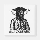 Blackbeard Magnet Magneet (Voorkant)