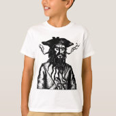 Blackbeard Pirate Kapitein Buccaneer Edward Teach  T-shirt (Voorkant)