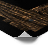 Blackbeard-WoodFrame 5 Poster (Hoek)
