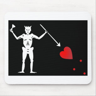 BlackBeards Flag (Edward Teach) Muismat