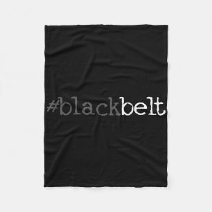 Blackbelt Karate Taekwondo Martial Arts Gift 1 Fleece Deken