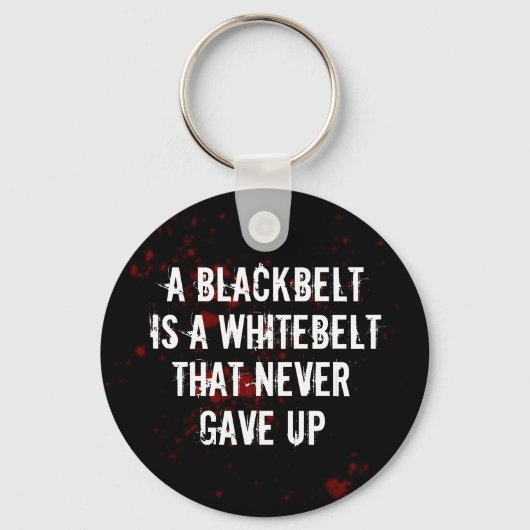 Blackbelt Sleutelhanger (Voorkant)