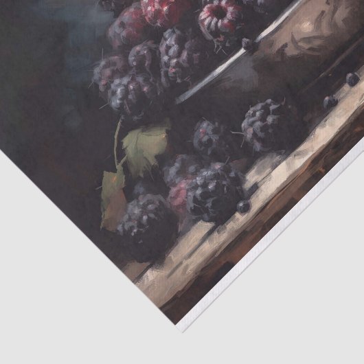 Blackberries 1 Decoupage papier (Detail)