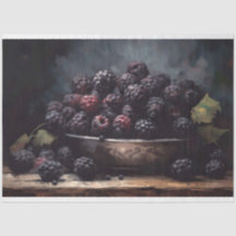 Blackberries 1 Decoupage papier